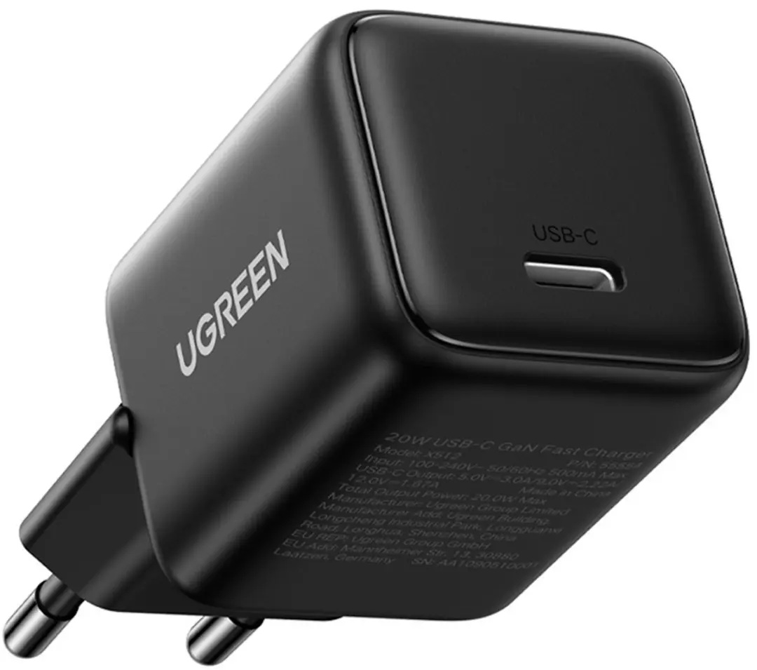 Ugreen X513 30W USB-C Wandlader - Transparent