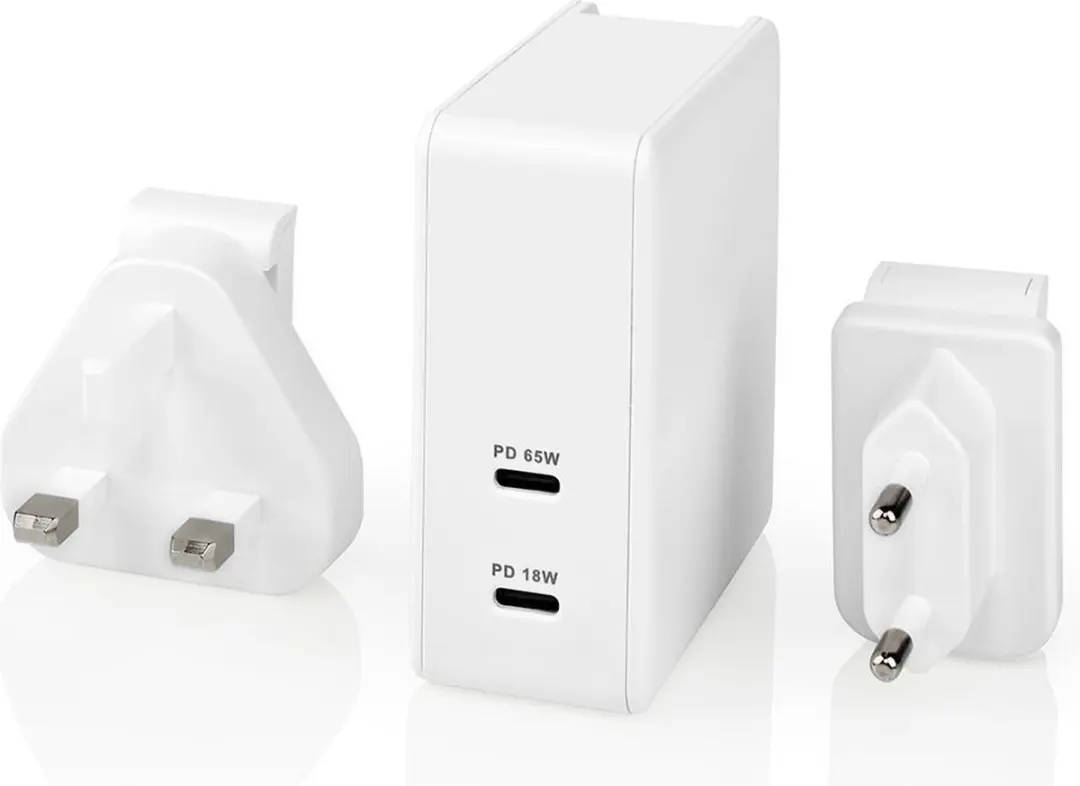 Nedis WCPD65W110WT USB-C Oplader 65W
