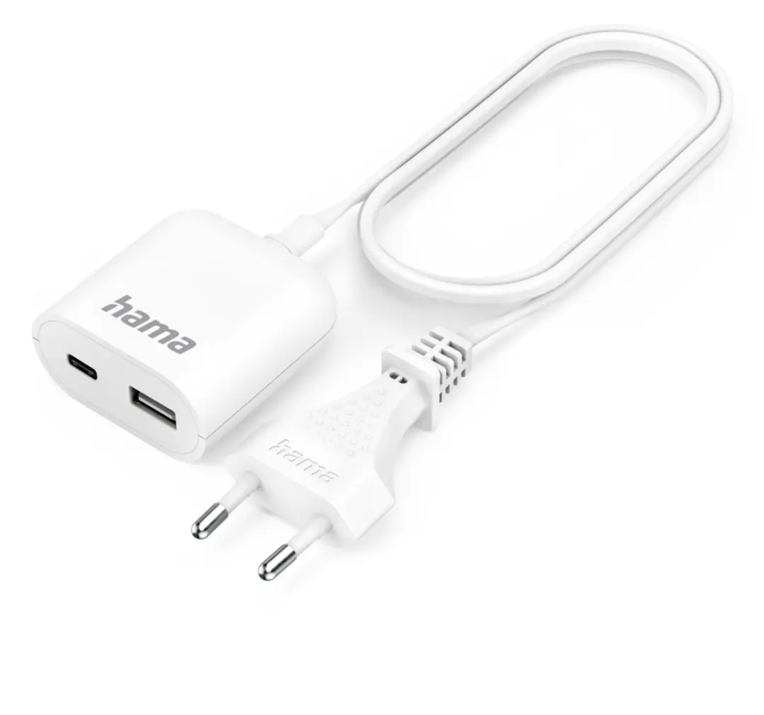 Hama 00223204 Oplader - 2x USB - 17,5W - Wit - afbeelding 6 van 6