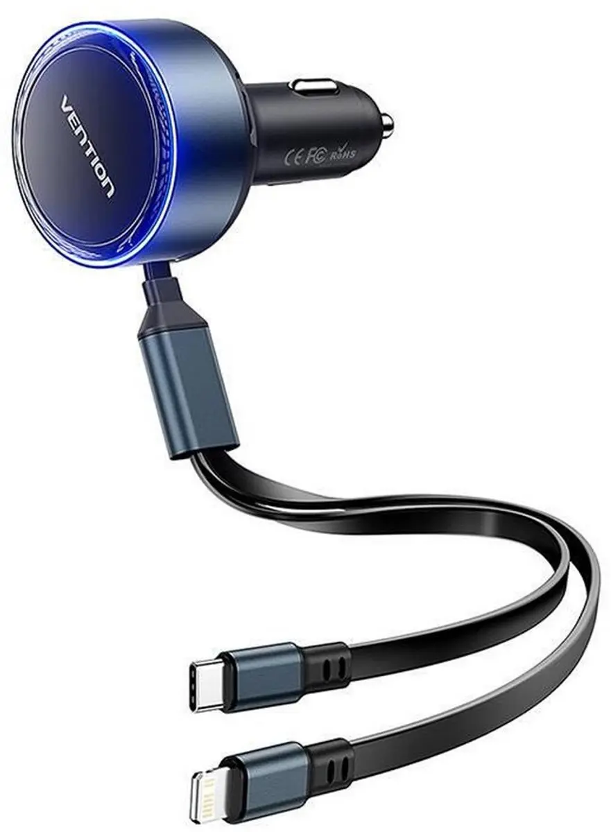Vention FFOB0 Oplader 30W USB-C - Transparent