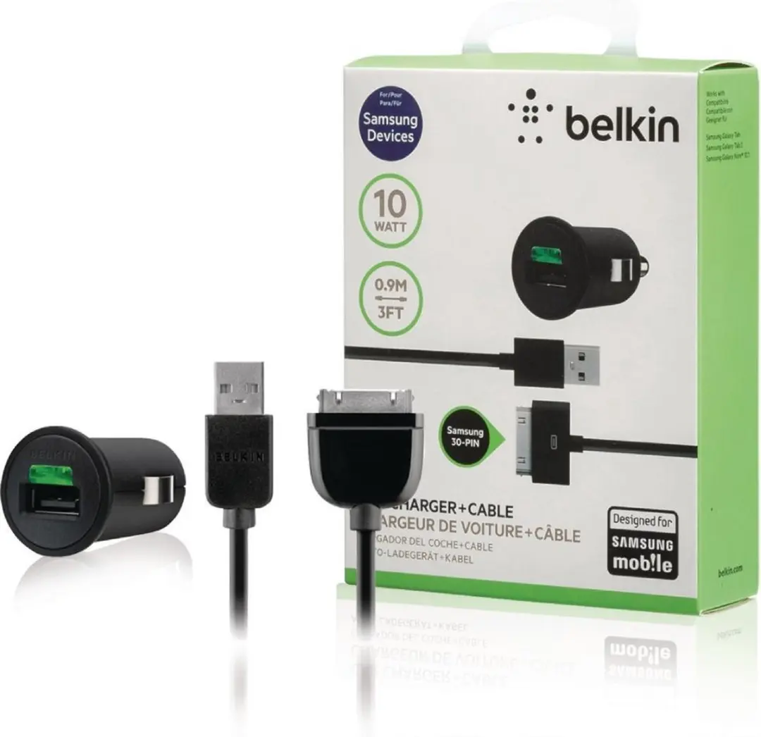 Belkin F8M114CW03 Autolader Samsung Galaxy Tab