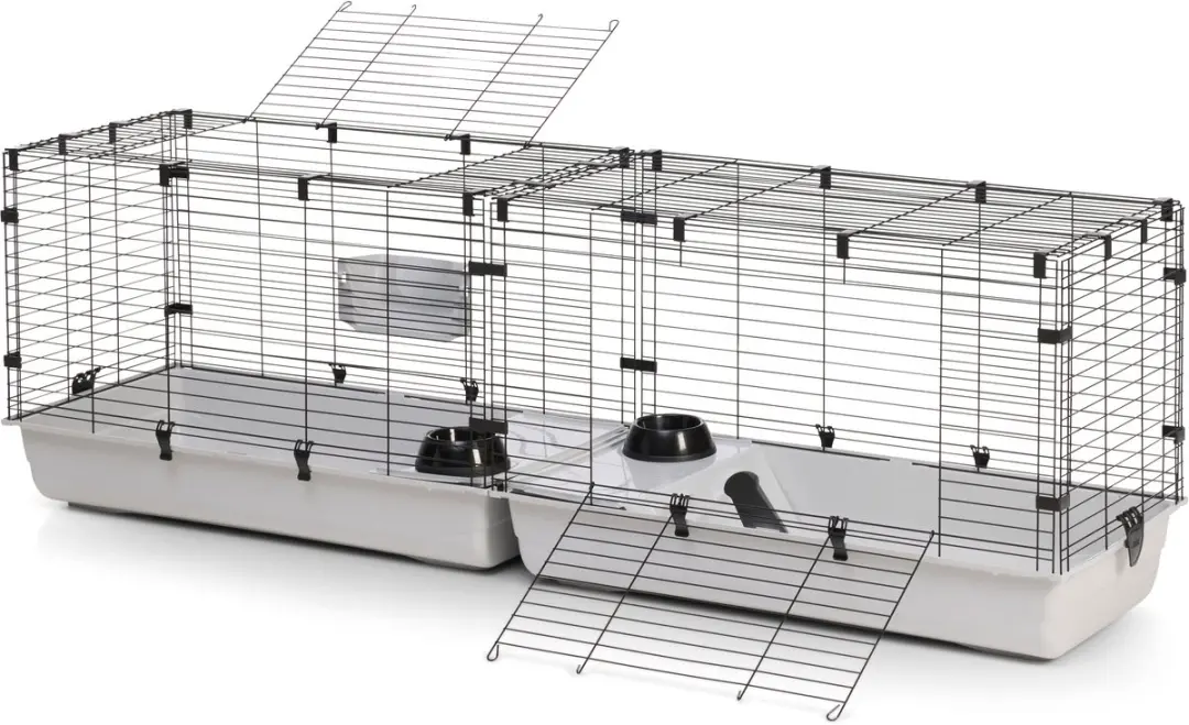 Savic Cubix 200 XXL Knaagdierkooi - Zwart - 200x50x63,5cm