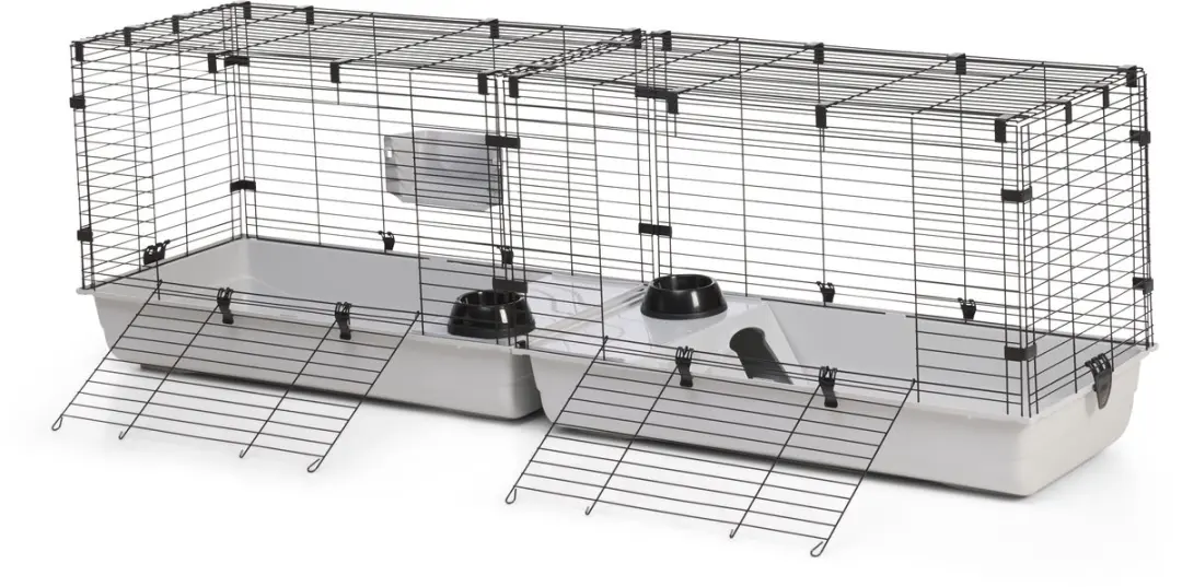 Savic Cubix 200 XXL Knaagdierkooi - Zwart - 200x50x63,5cm