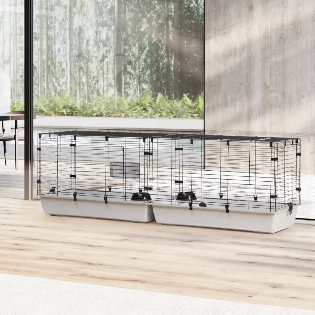 Savic Cubix 200 XXL Knaagdierkooi - Zwart - 200x50x63,5cm