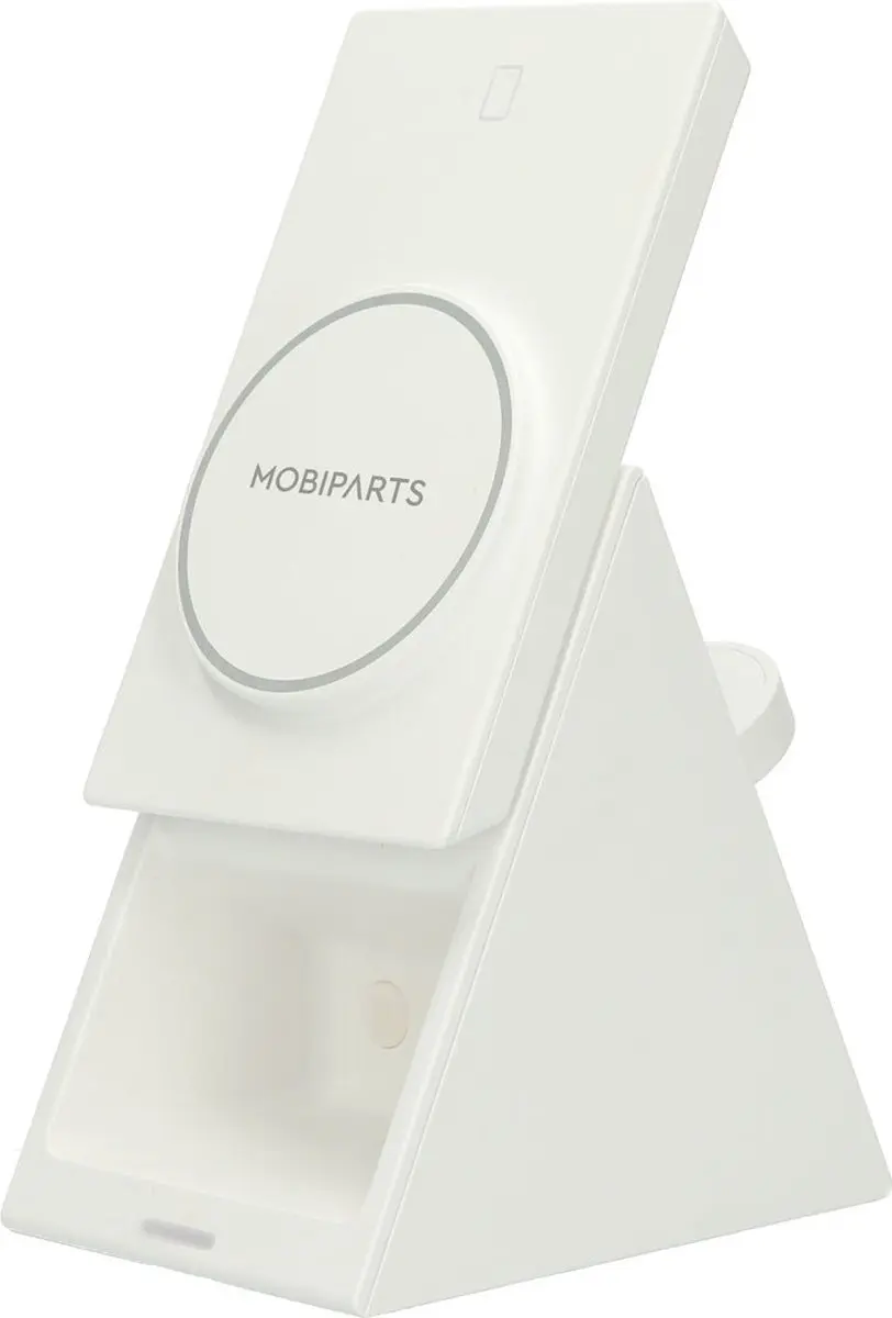 Mobiparts MP-125053 Wireless 3-in-1 Charger 15W - Wit