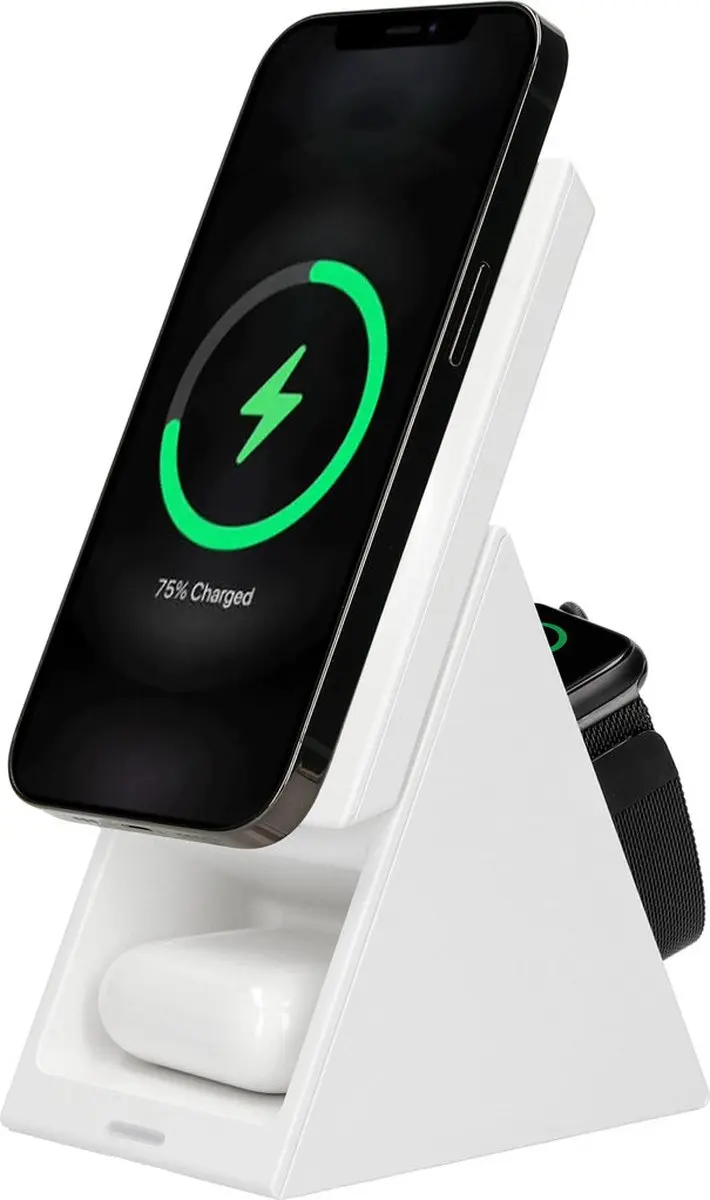 Mobiparts MP-125053 Wireless 3-in-1 Charger 15W