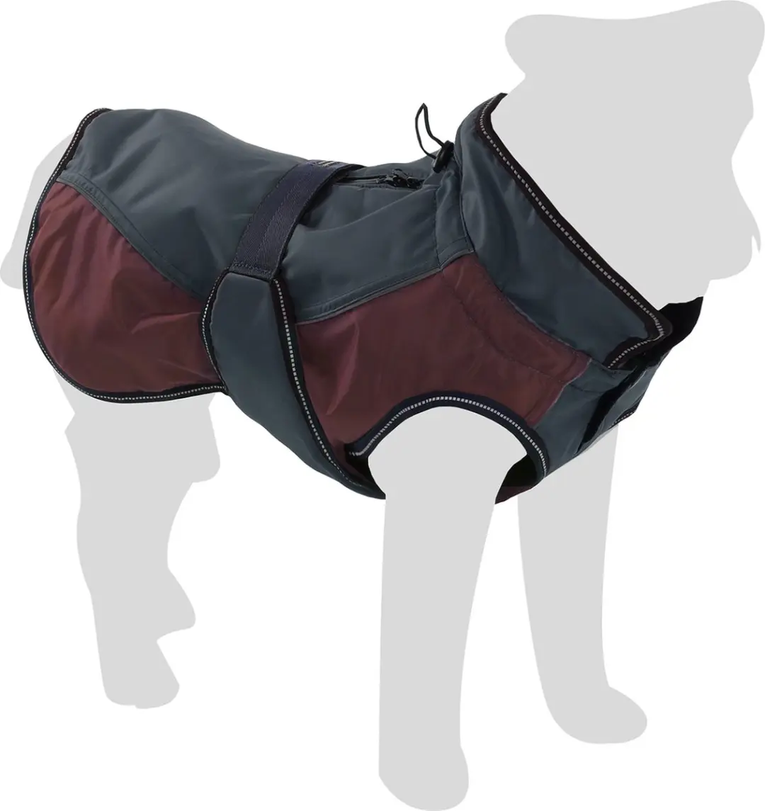 Flamingo Hondenjas Eisberg - Bordeaux/Donkerblauw XS