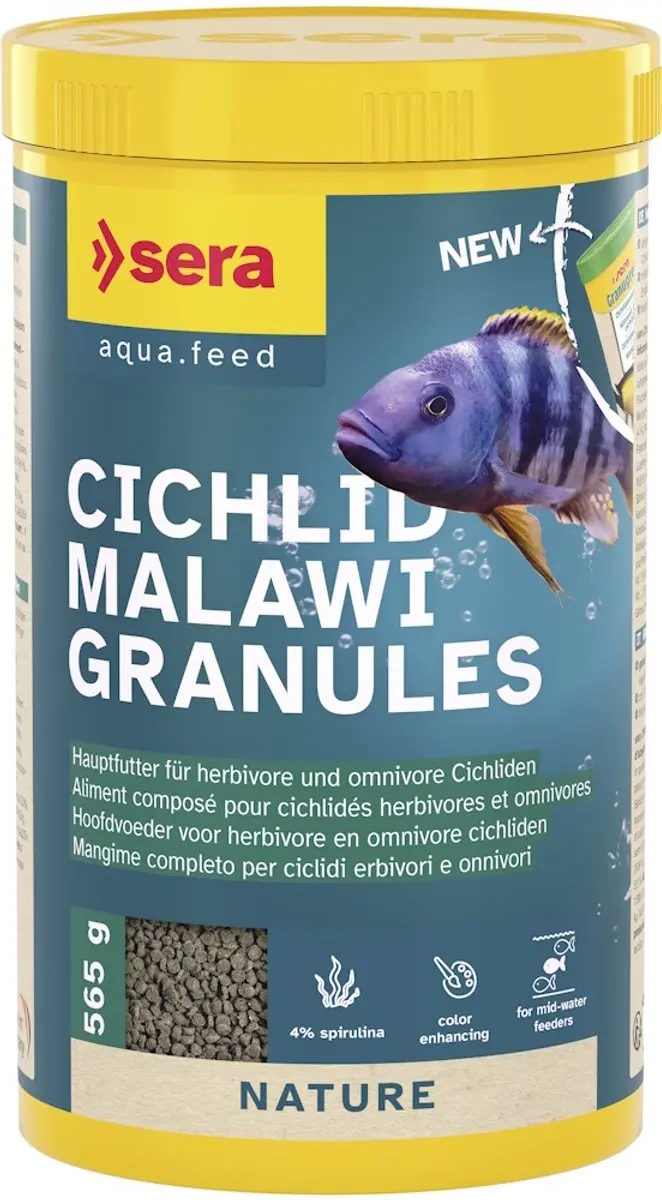Sera Cichlid Malawi Granules 1.000ML