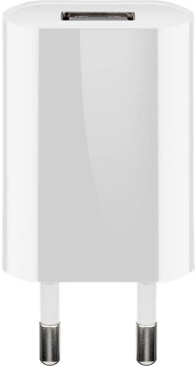 Goobay 44952 USB Thuislader 2 Poorten - 12W - Wit