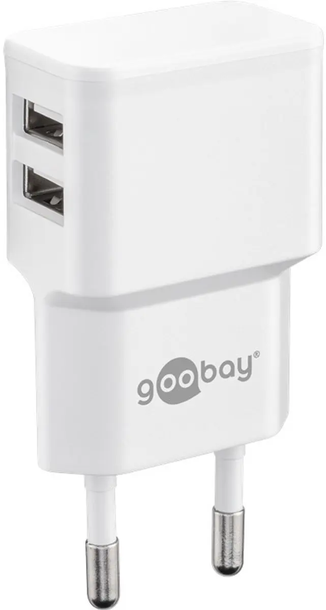 Goobay 44952 USB Thuislader 2 Poorten