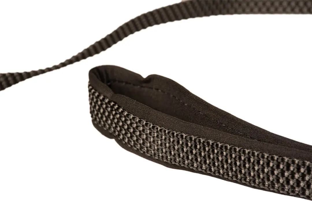 Duvo Duvoplus Uitlaatriem Hond Explor East Nylon XL 100cm/25mm - Zwart