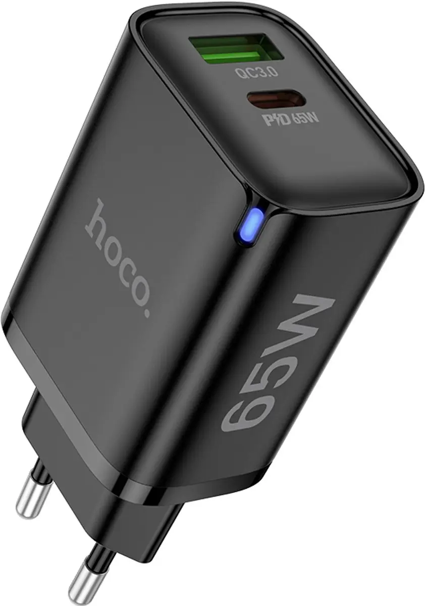 Hoco 65W USB-C & USB-A Oplader