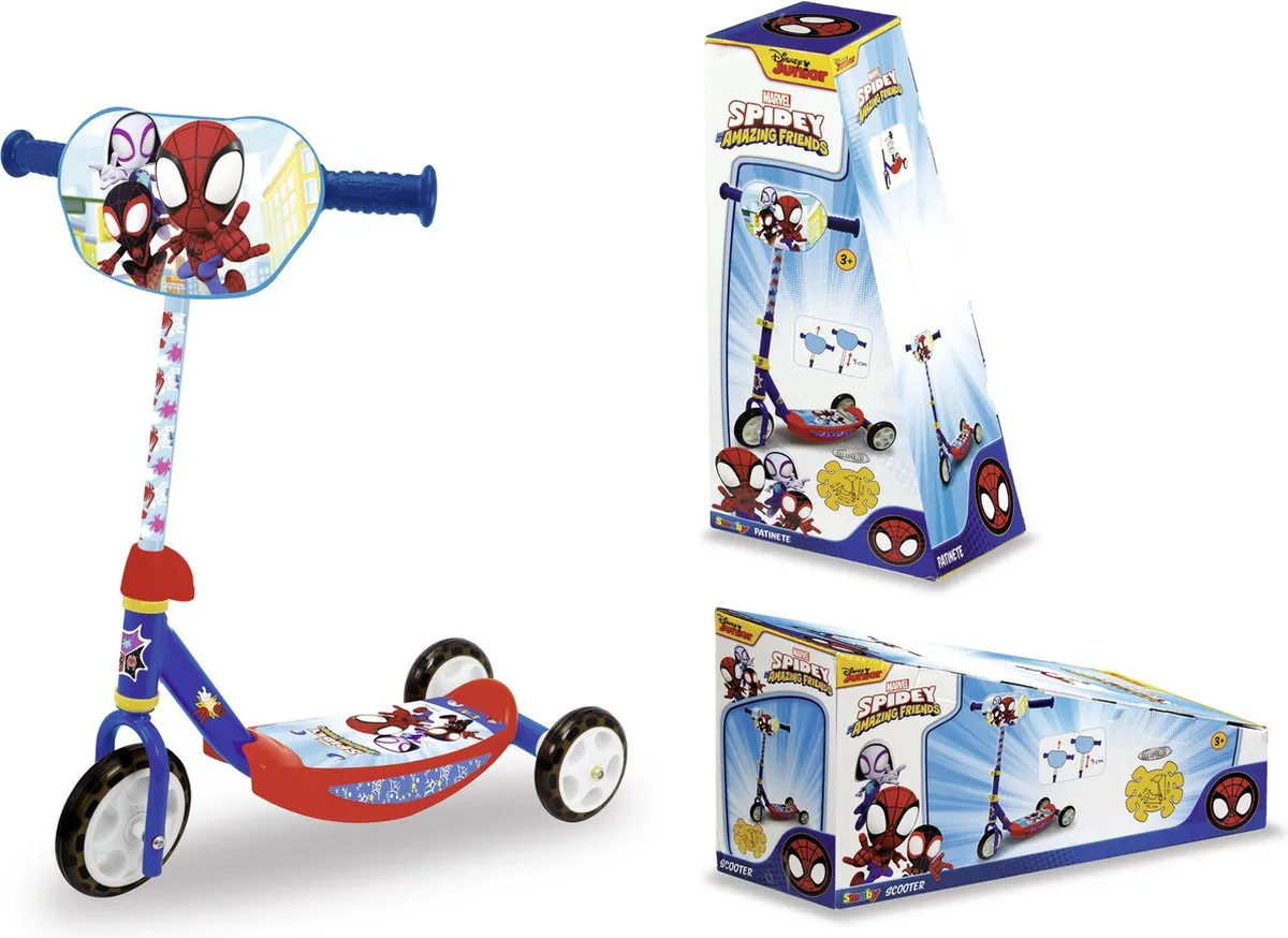 Smoby Spider-Man Scooter Step 3.4 Inch