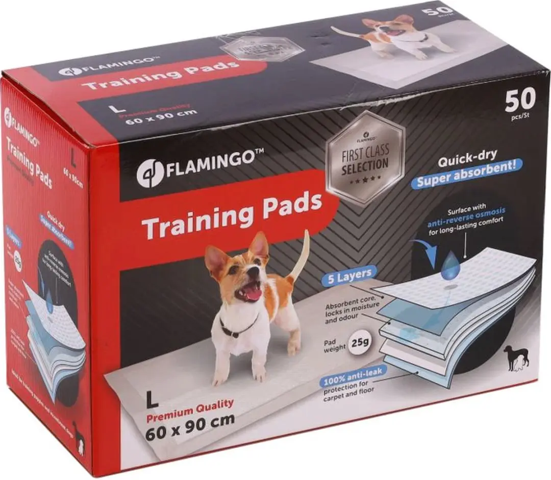 Flamingo Zindi Trainingsmat - 90x60cm - 50 Stuks