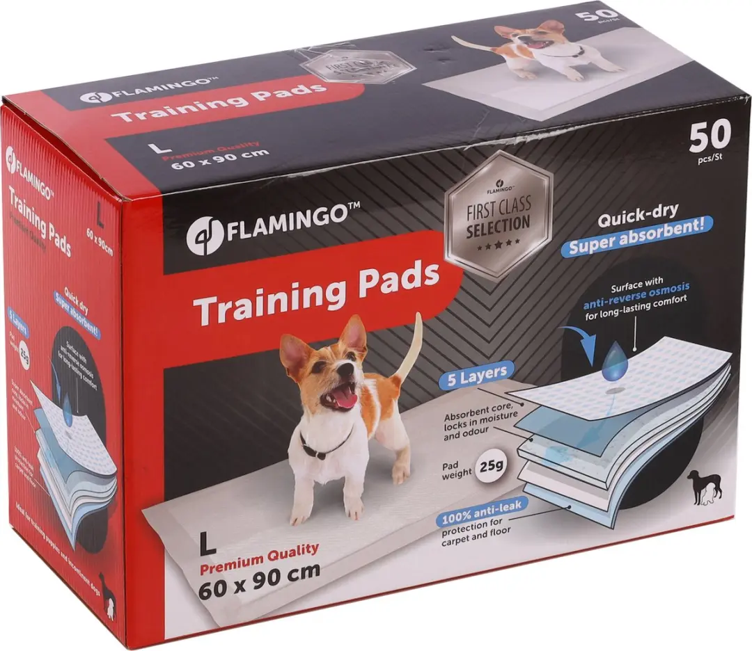 Flamingo Zindi Trainingsmat - 90x60cm - 50 Stuks
