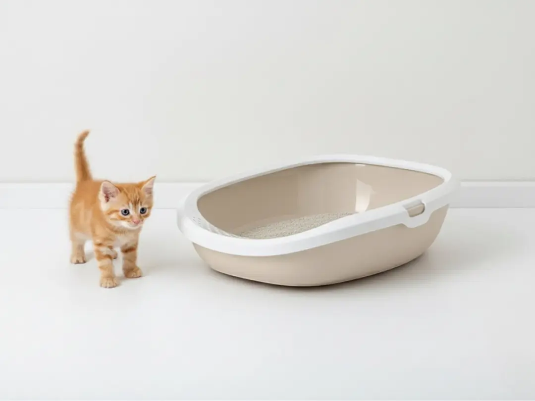 Savic Gizmo Medium Kattenbak - 44x35,5cm - Beige