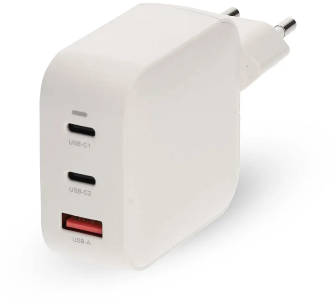 Nedis WGCHA100WWT Oplader 100W - 3x USB - GaN - Wit