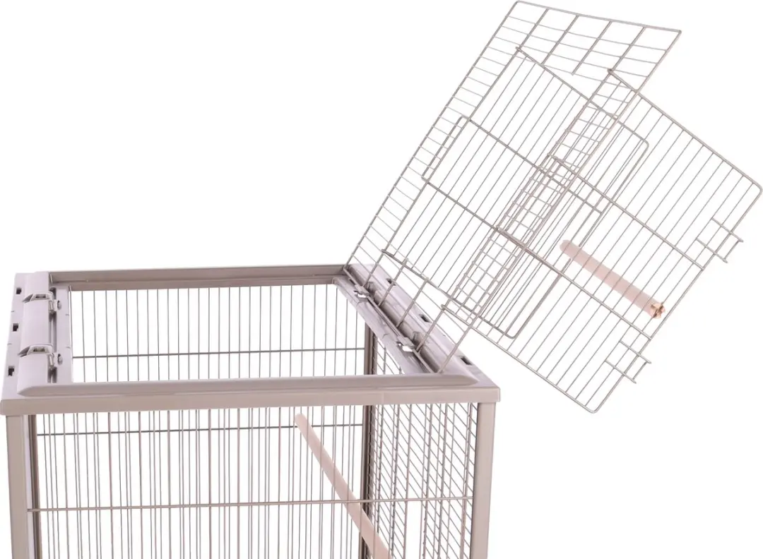 Flamingo Ibis Taupe Parkietenkooi - 78x48x81,5 cm