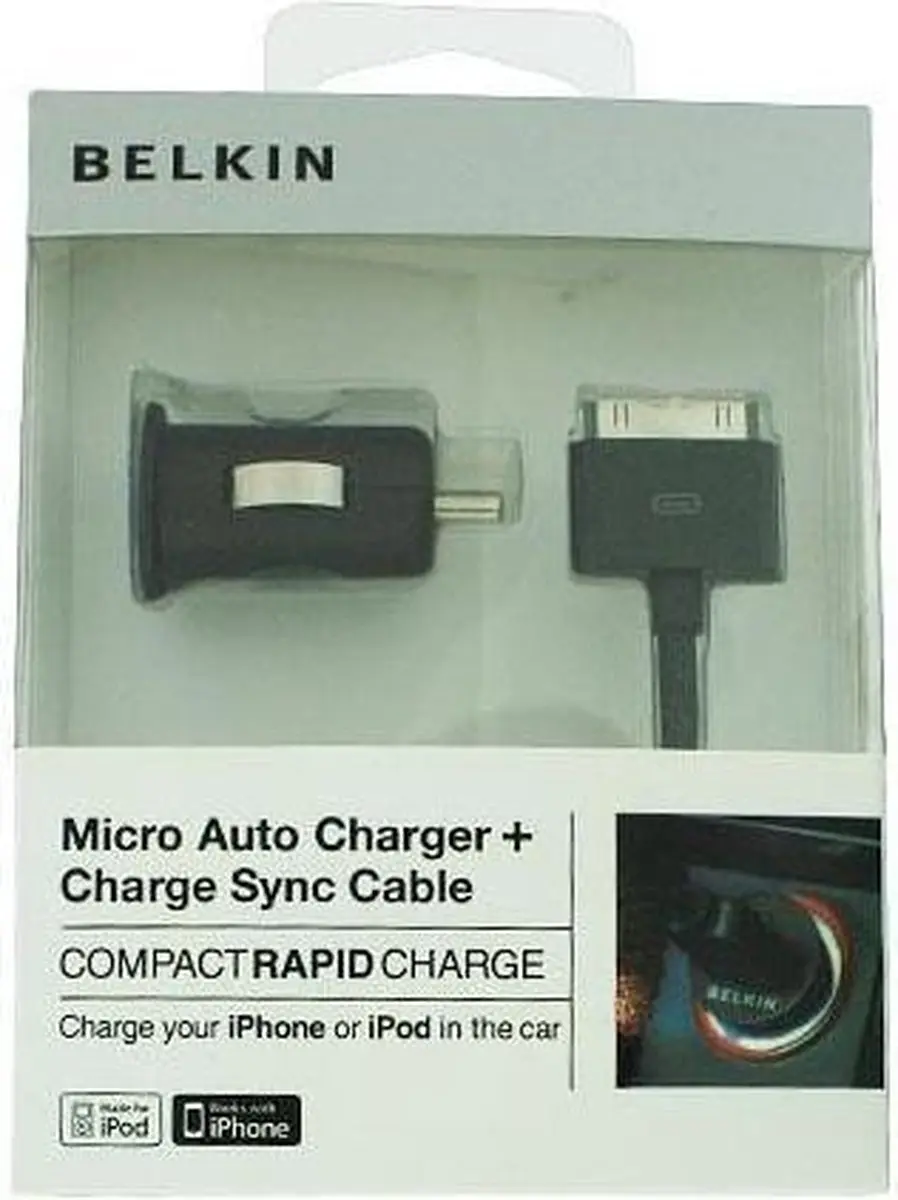 Belkin Micro Car Charger F8Z446QE