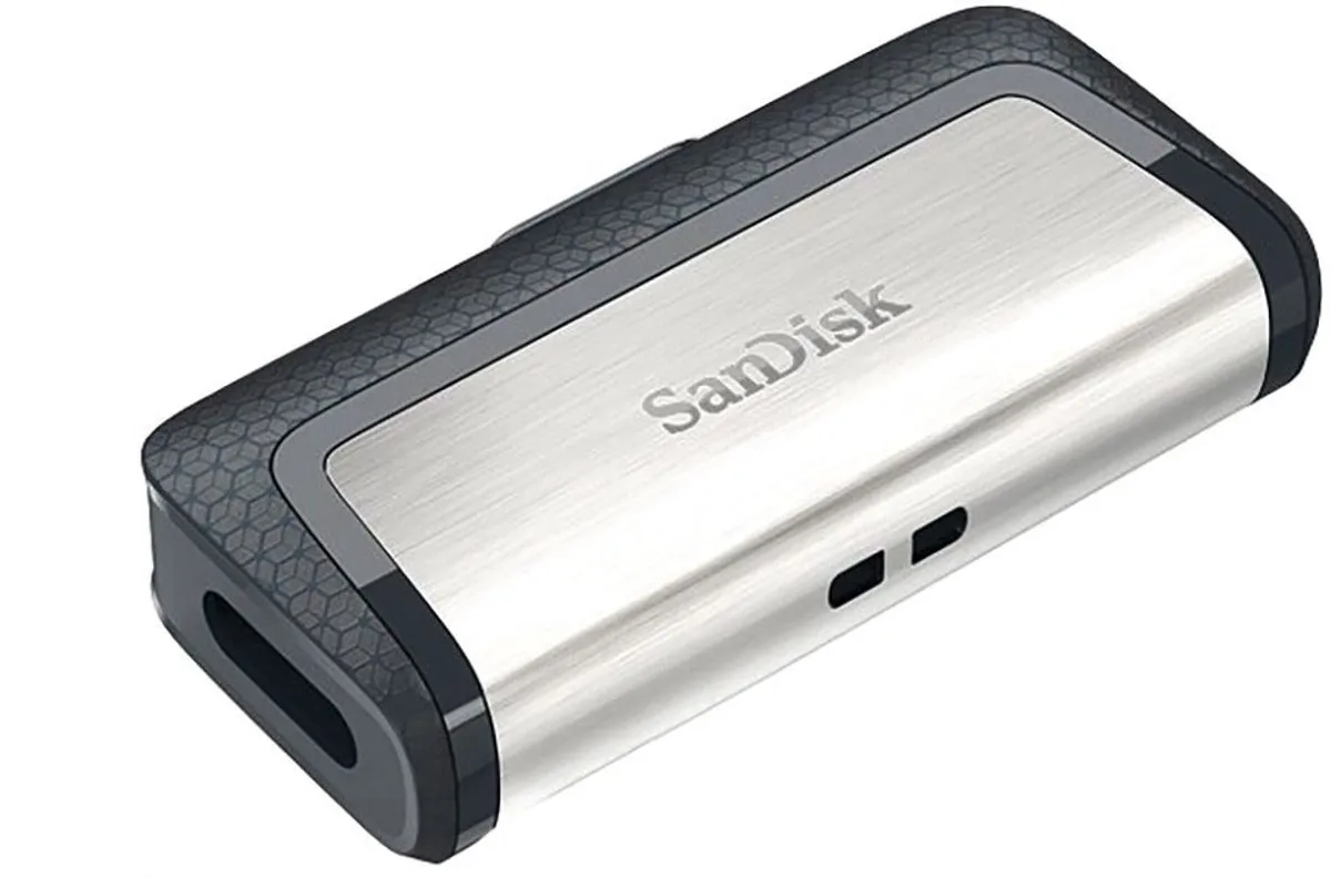 SanDisk Ultra Dual USB Type-C SDDDC2-064G-G46 USB-stick 64GB - Aluminium