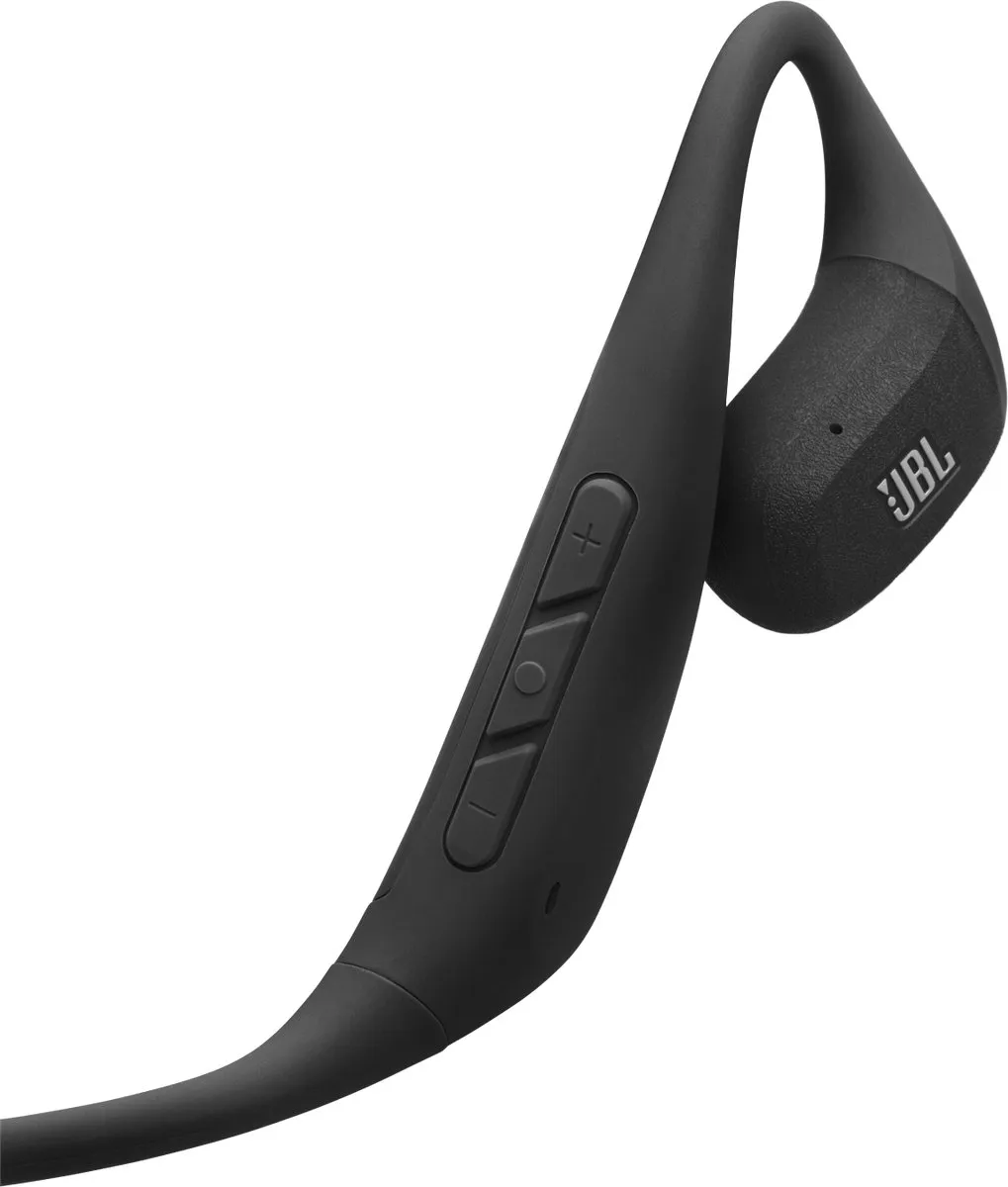 JBL Endurance Pace Draadloze Oortjes - 10 uur - IP68 - Zwart & Grijs