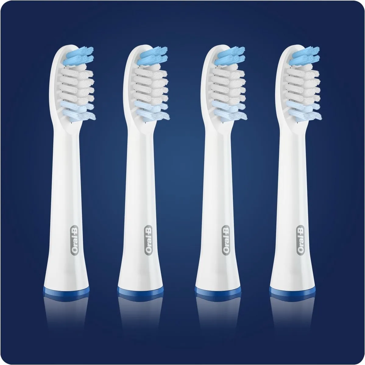 Oral-B Pulsonic Clean 4 Stuks - Wit