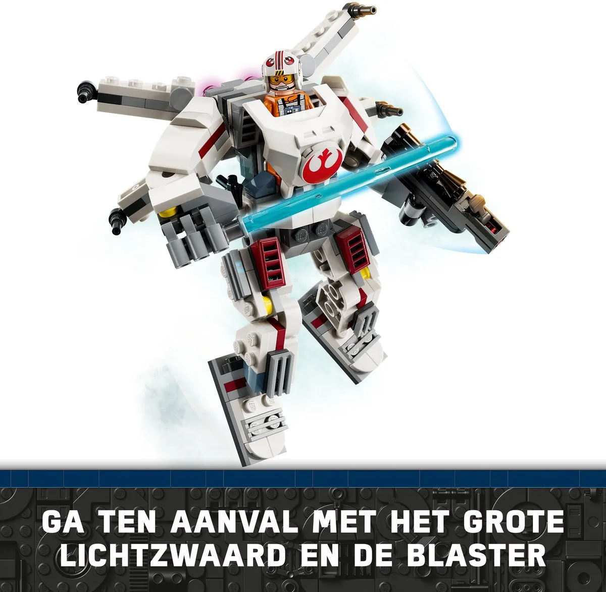 LEGO Star Wars Luke Skywalker X-wing Mecha 75390 - 195 Stukken