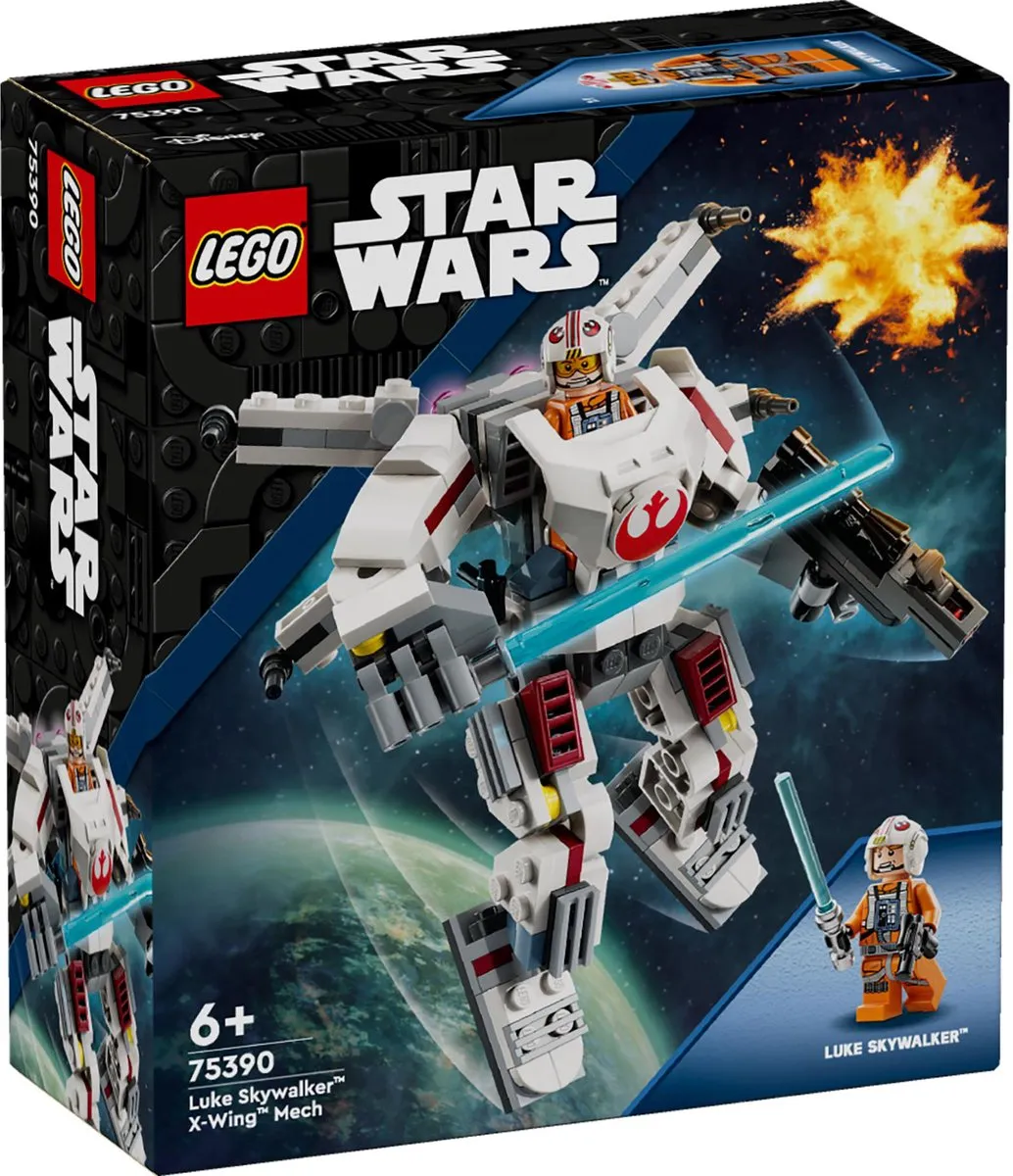 LEGO Star Wars Luke Skywalker X-wing Mecha 75390