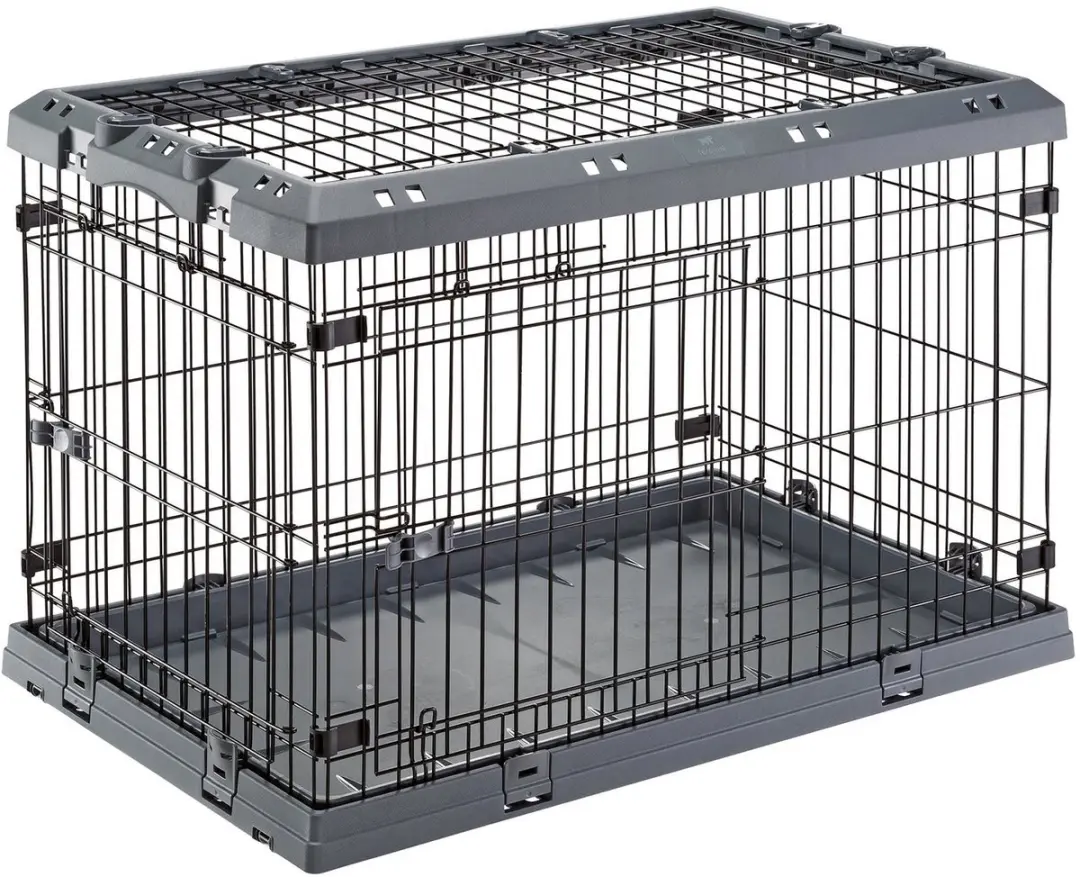 Ferplast Superior Hondenbench M - 92x58x62cm - Grijs