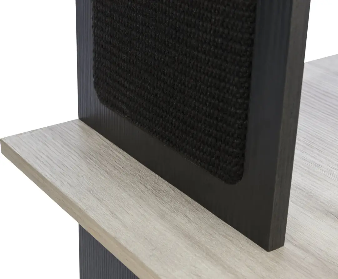 Trixie Citystyle Krabpaal Grijs/Zwart 98cm - 2 Ligplekken