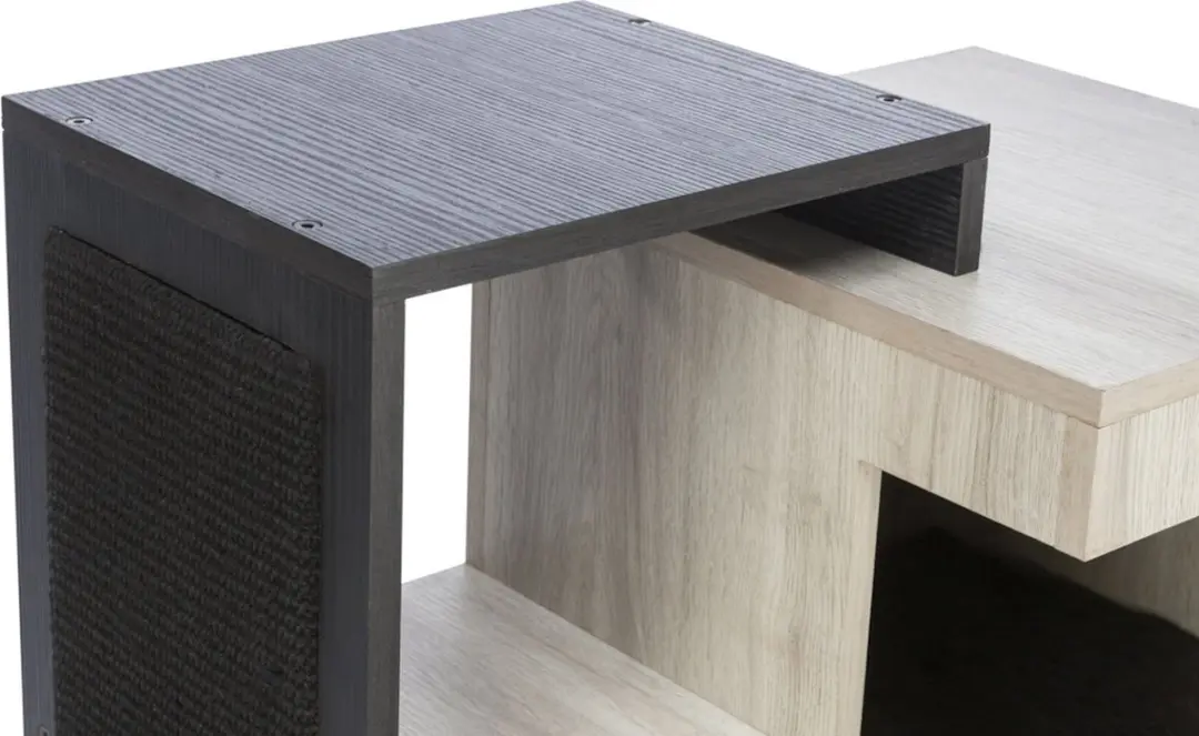 Trixie Citystyle Krabpaal Grijs/Zwart 98cm - 2 Ligplekken