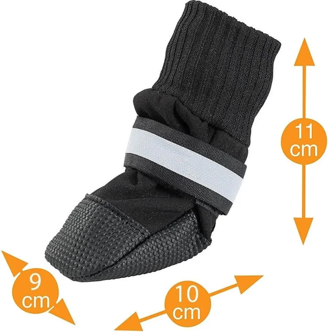 Ferplast Hondenschoenen Neopreen XL - 9x10cm Zwart - afbeelding 6 van 6