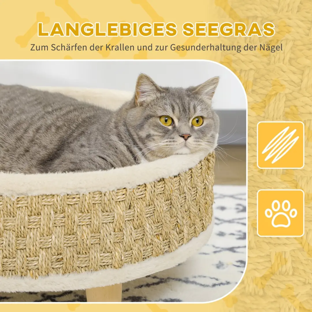 Pawhut Haustierbed D04-258V00 - Beige/Kaki