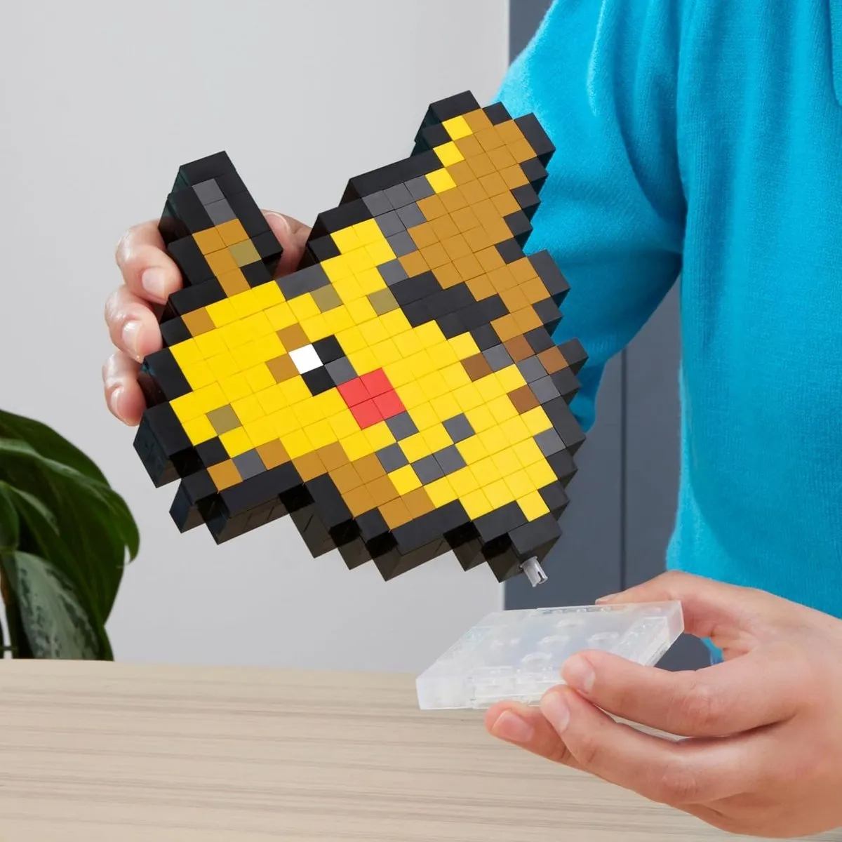Mattel Pokémon Pikachu Pixel Art Bouwset 400 Stuks - Multicolor - afbeelding 6 van 6