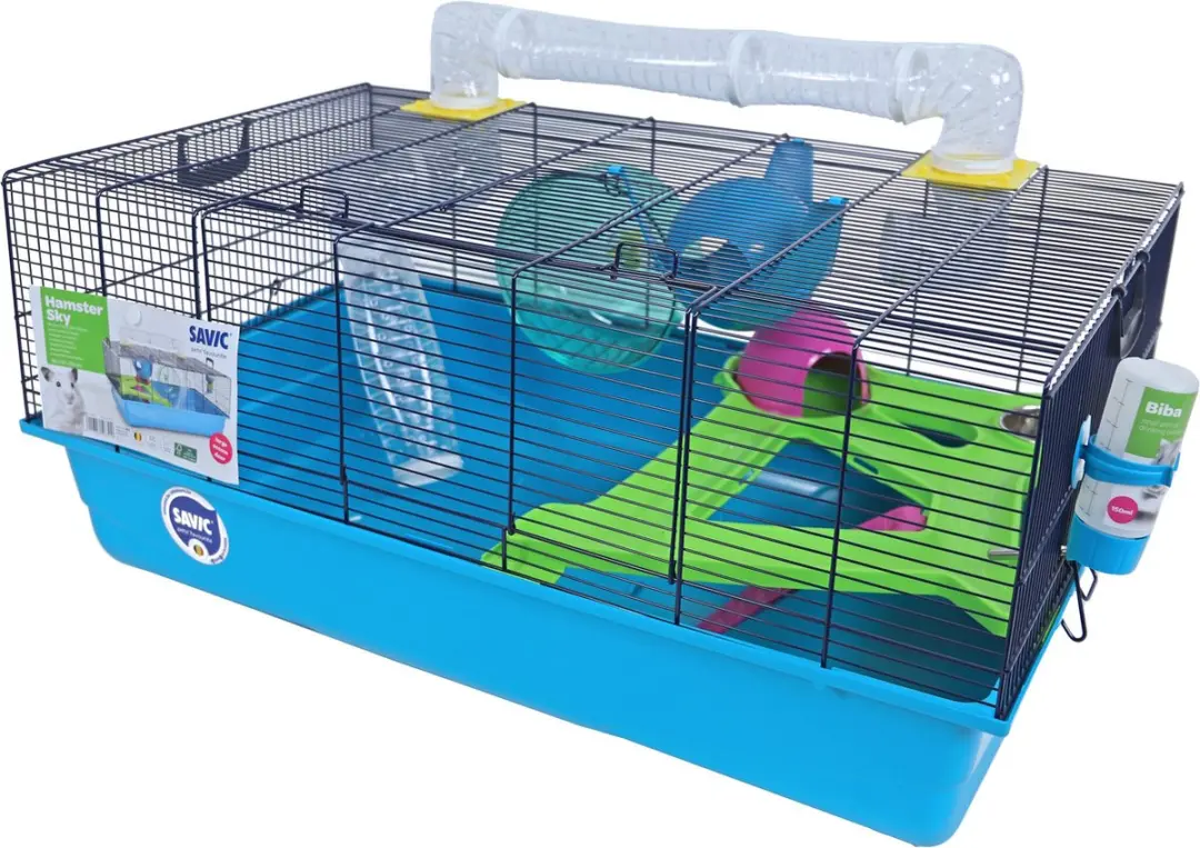 Savic Hamsterkooi Sky Marineblauw 80x50x50cm