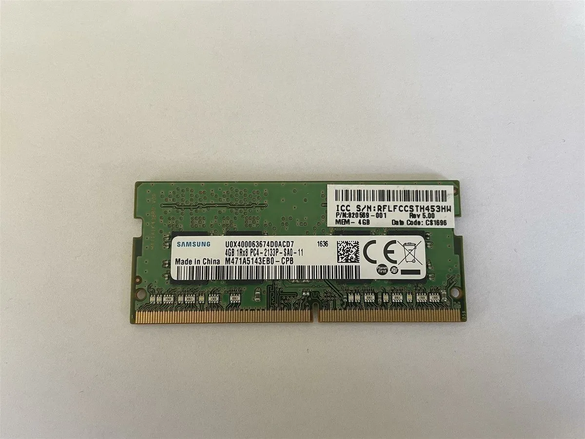 HP 820569-001 DDR4 Geheugen 4GB 2133MHz