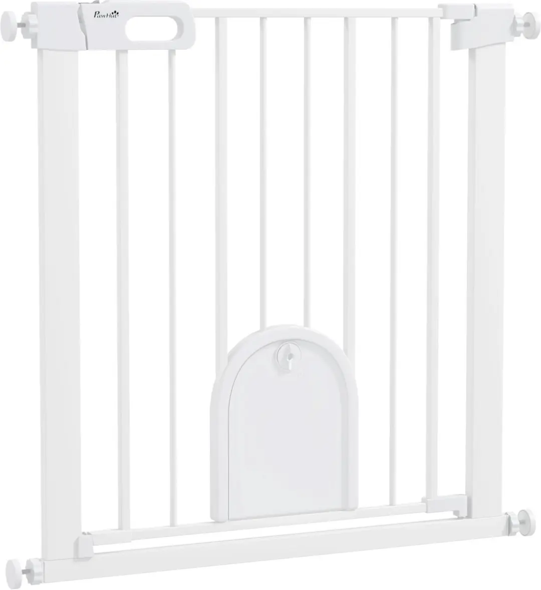 Pawhut Huisdierhek ABS 75-82L x 2B x 76Hcm
