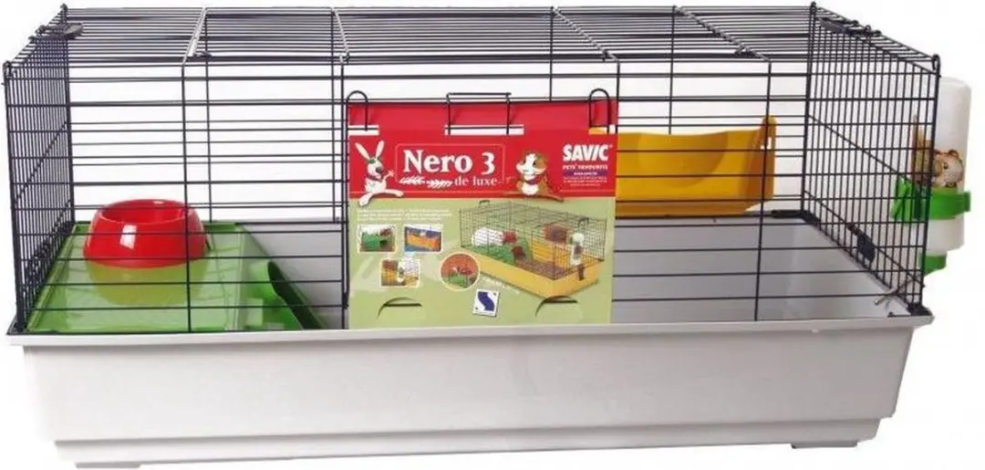 Savic Nero 3 Konijnenkooi - Blauw