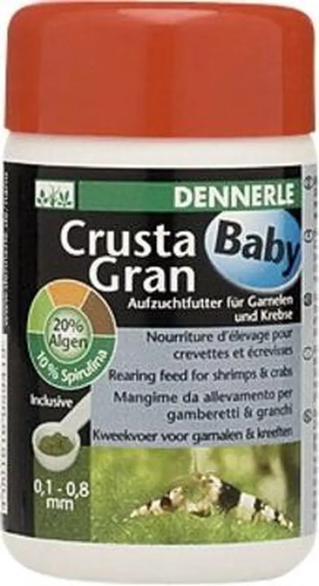 Dennerle Crusta Gran Baby Garnalenvoer 62g