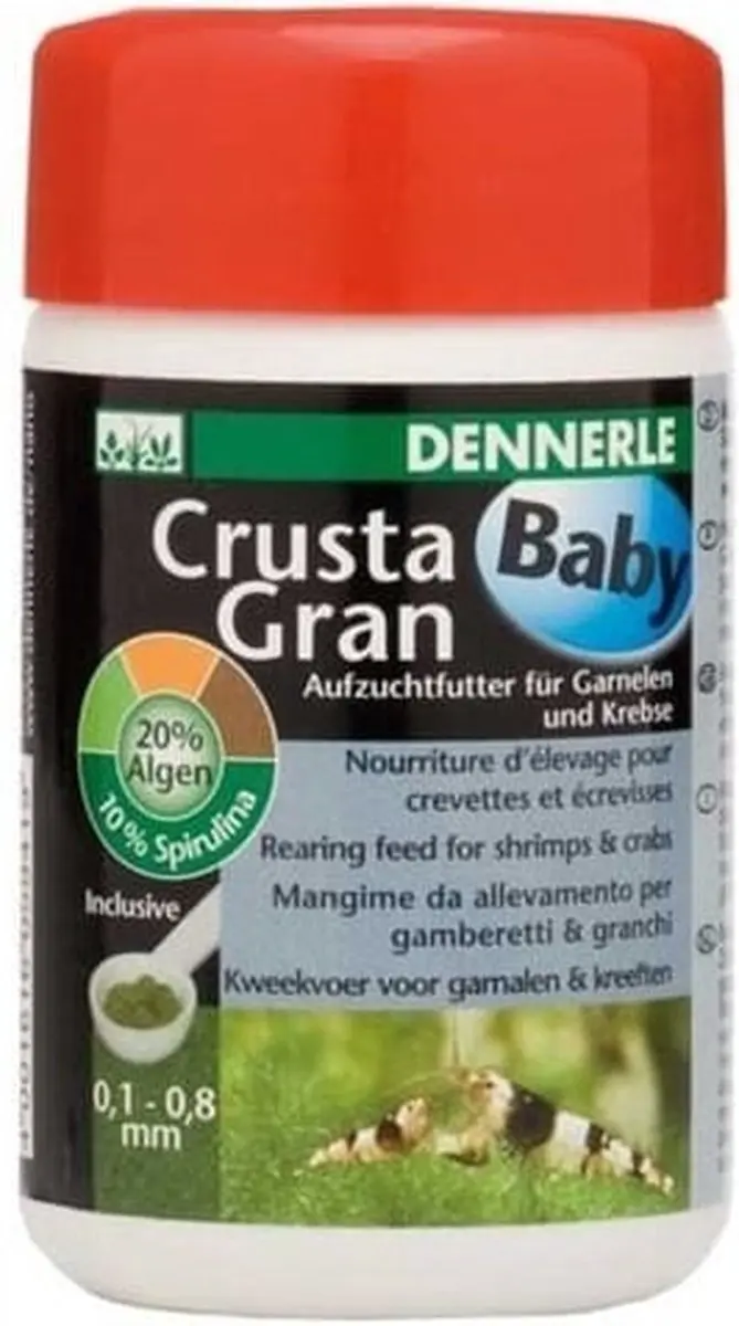 Dennerle Crusta Gran Baby Garnalenvoer 62g