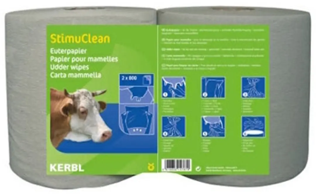 Kerbl Uierpapier 780 Vel - 2 Rollen