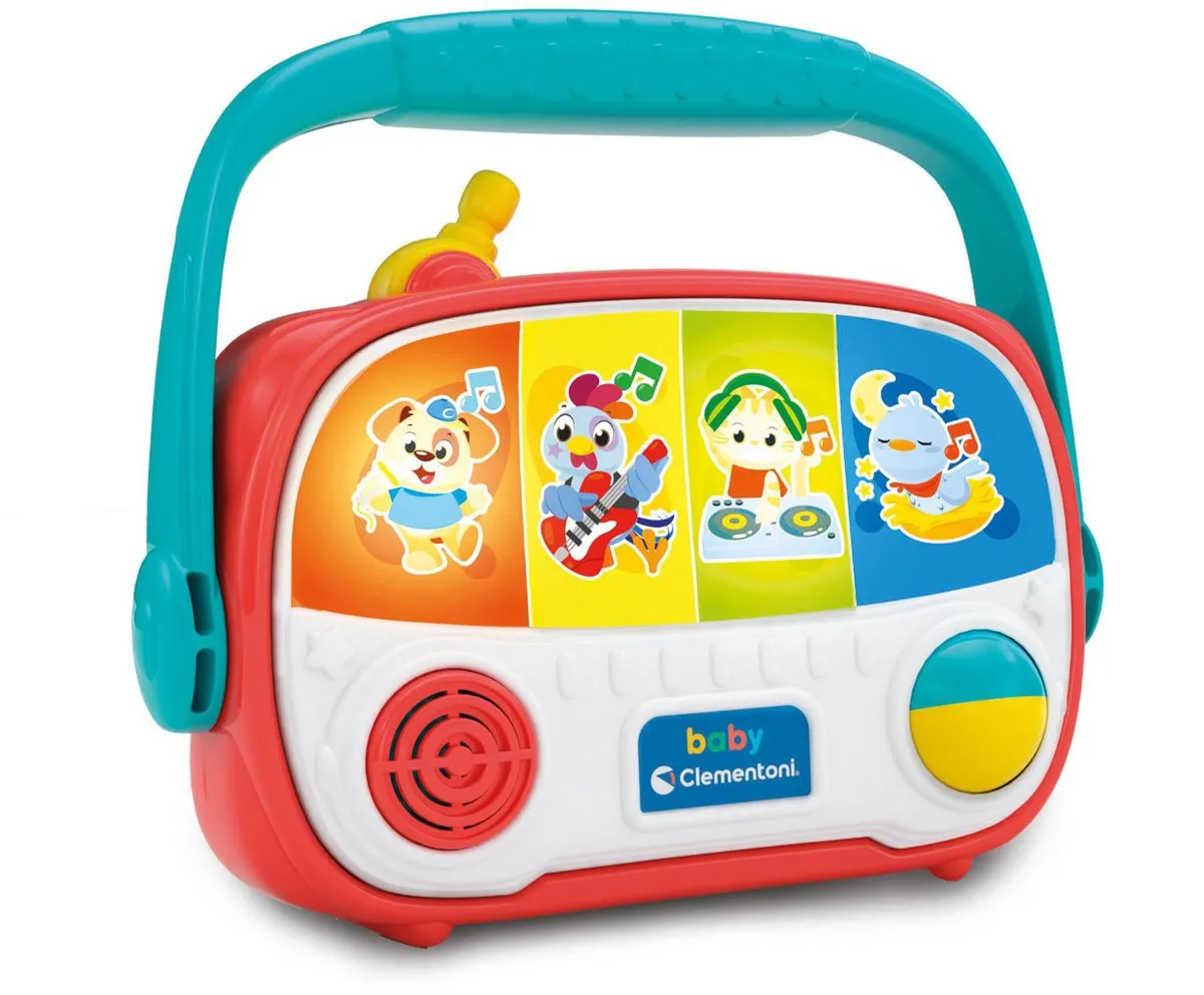Clementoni Baby Radio - Spraak & Muziek vanaf 6 maanden