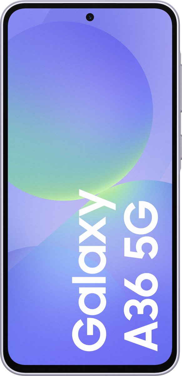 Samsung Galaxy A36 - 5G - 256GB - Awesome Lavender + 1 jaar extra garantie