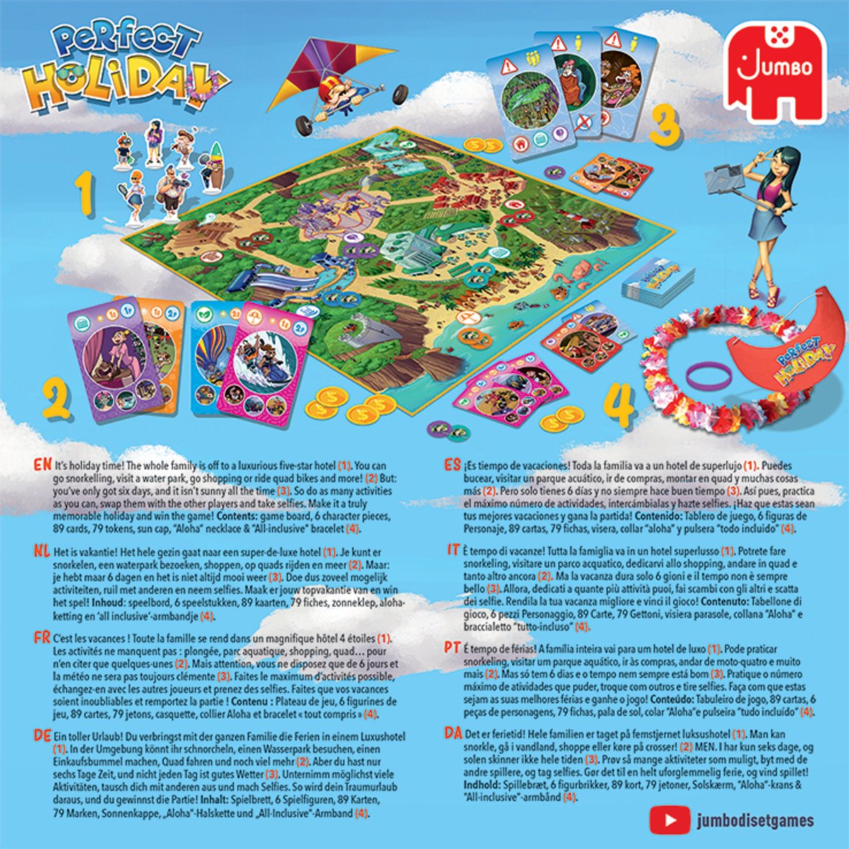 Jumbo Perfect Holiday - Bordspel