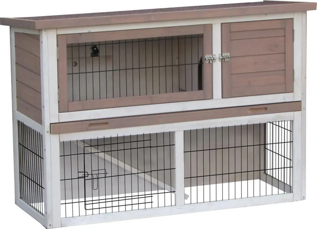 Flamingo Konijnenhok Loft Urban Bruin
