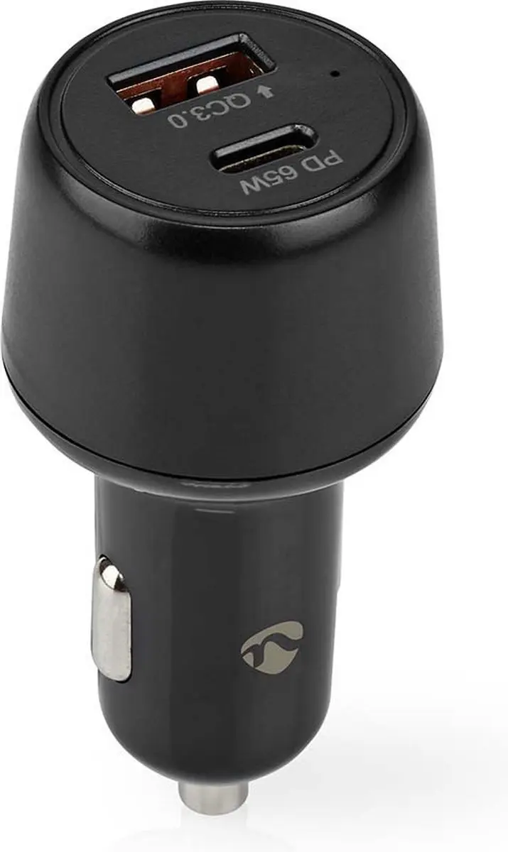 Nedis CCPD65W100BK Autolader 65W