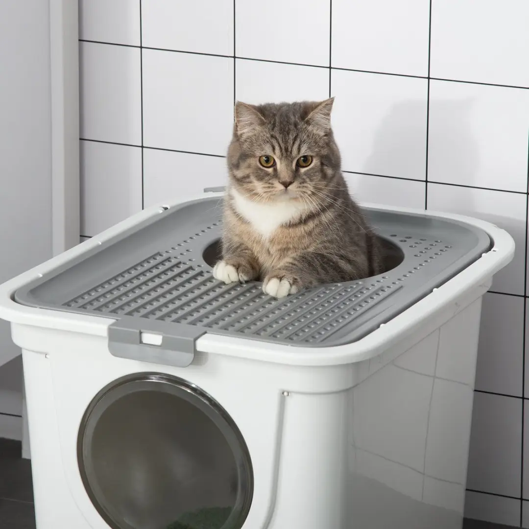 Pawhut D31-049 Kattenbak met schep