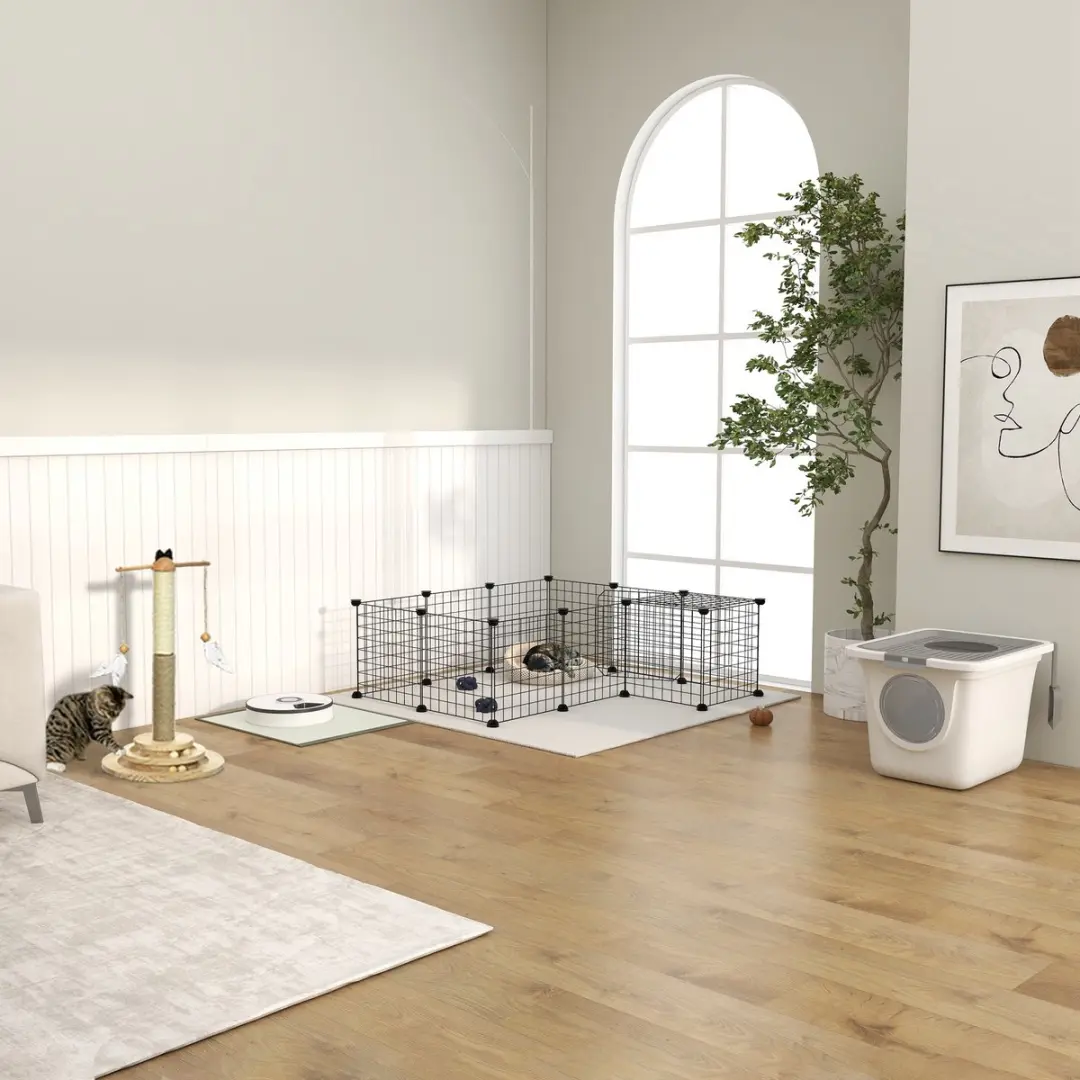 Pawhut D31-049 Kattenbak met schep