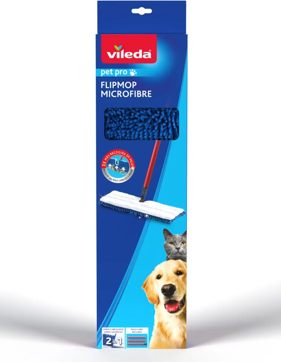 Vileda PetPro FlipMop Systeem 0,25L