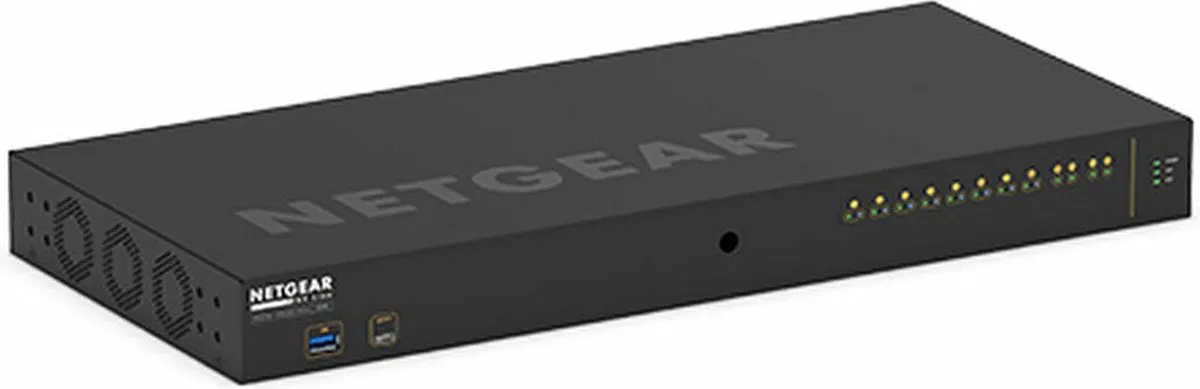 NETGEAR GSM4212P-100EUS Switch - 10 Poorten - 150W PoE - Zwart